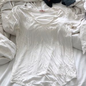 White Helmut Lang tee